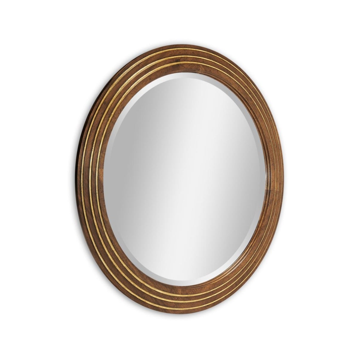 Circular stepped surround mirror (Small plain glass)