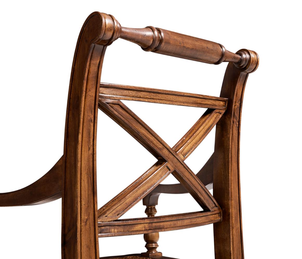 Dining Armchair Monarch with Cross Frame