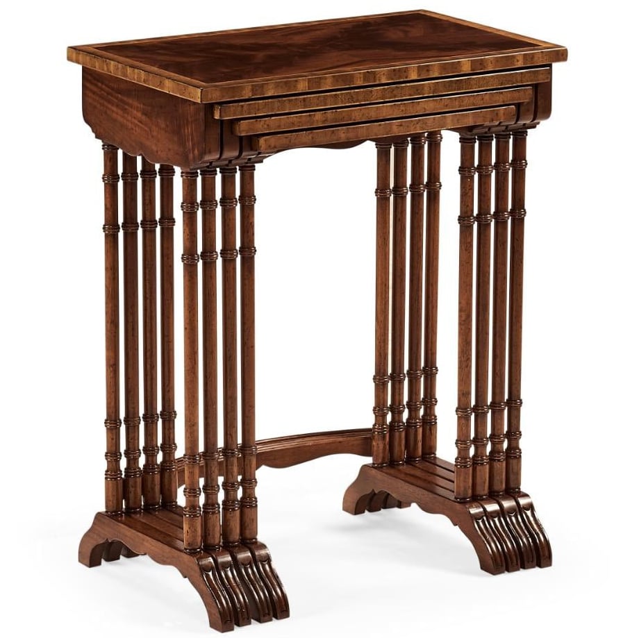 Regency Mahogany Nesting Tables