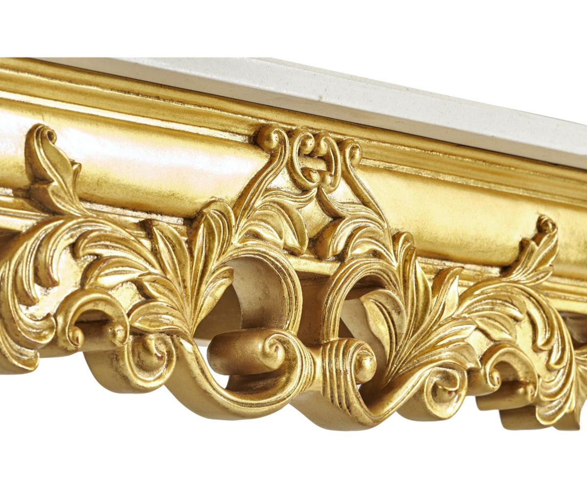 Console Table Baroque with Marble Top