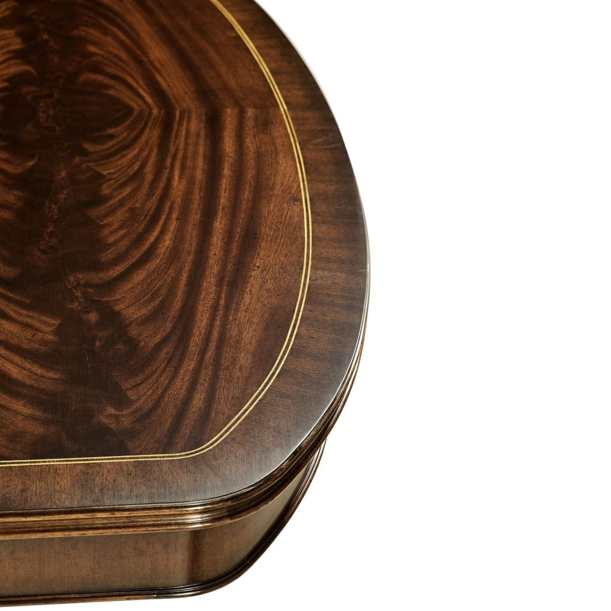 Mahogany Triple Pedestal Extending Dining Table - 402.2 - 514.4cm