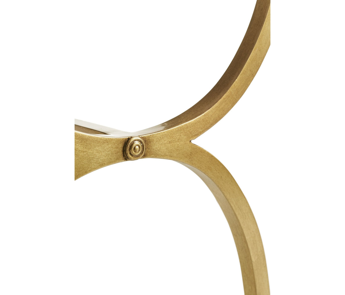 Side Table Horseshoe - Gilded
