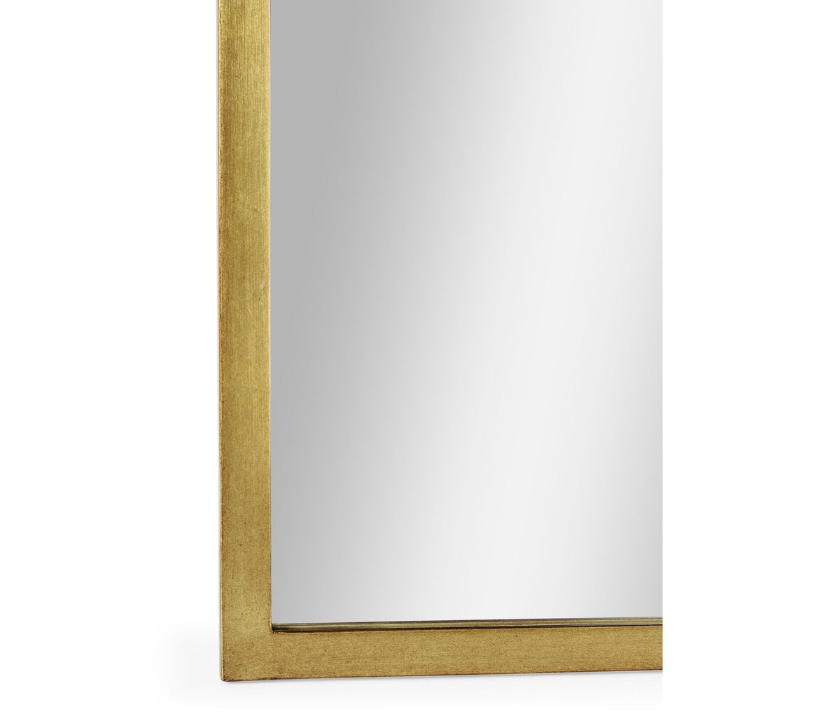 Luxe Inverted Arch Wall Mirror in Gilded Gold