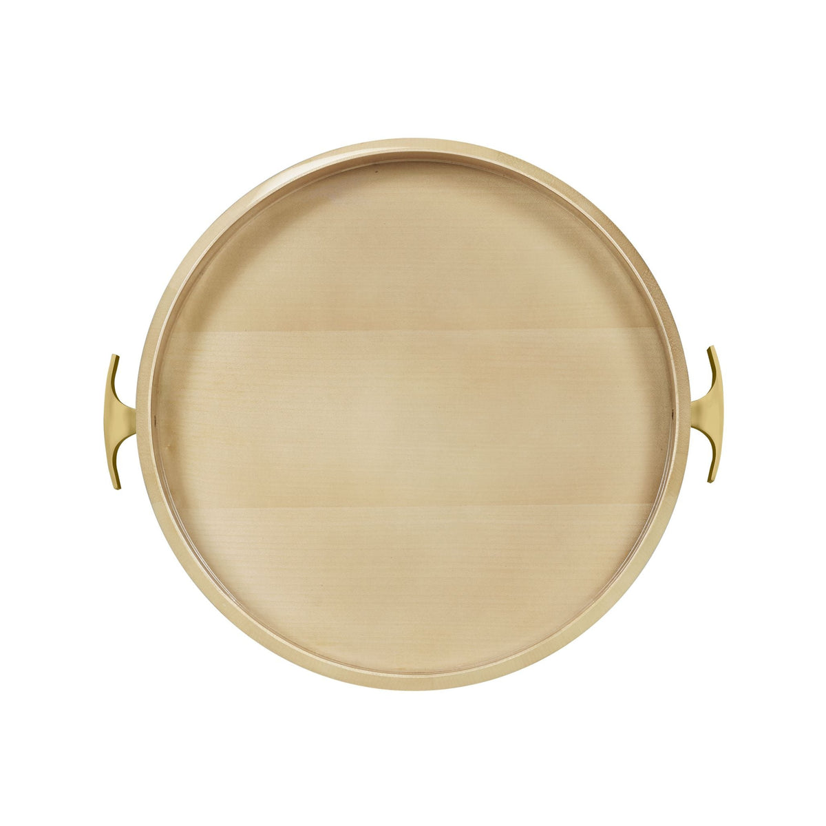 Round Serving Tray Art Deco