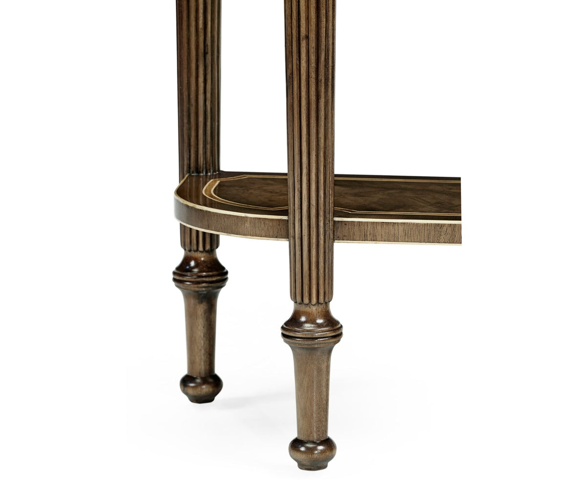Regency Console Table in Bleached Mahogany