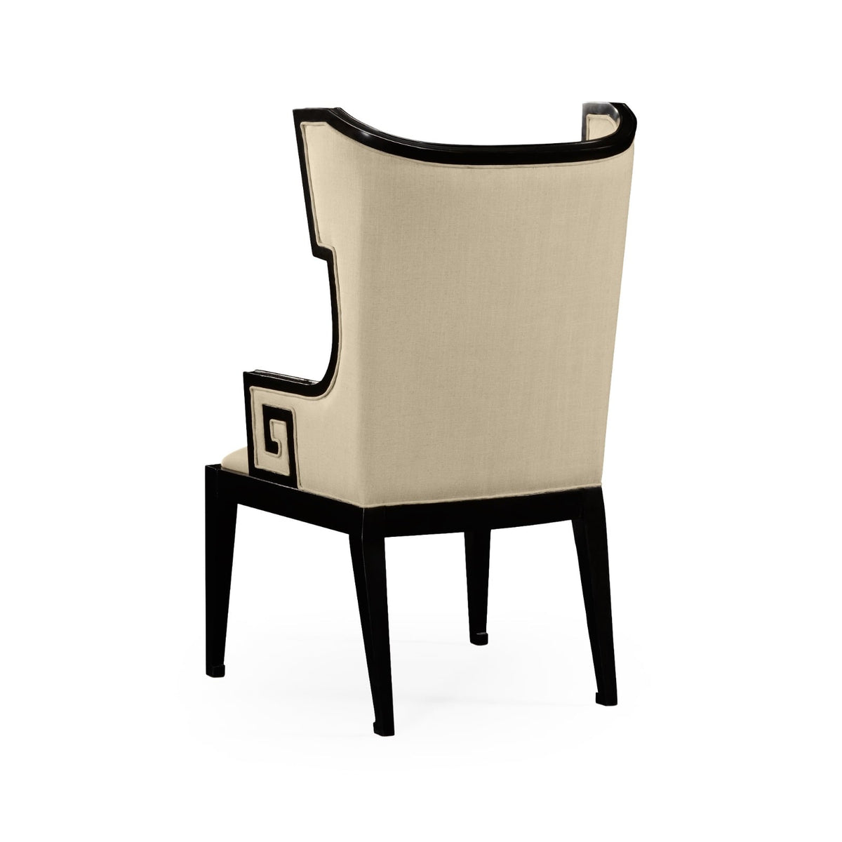 Dining Armchair Greek Revival Painted Black - Antwerp