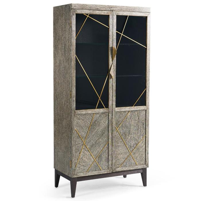 Outlet Jonathan Charles Geometric Display Cabinet