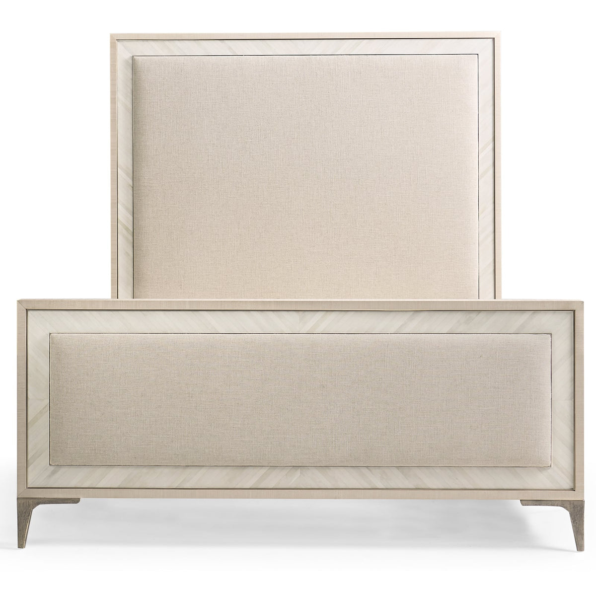 Tideline Bone & Linen Upholstered UK King Bed