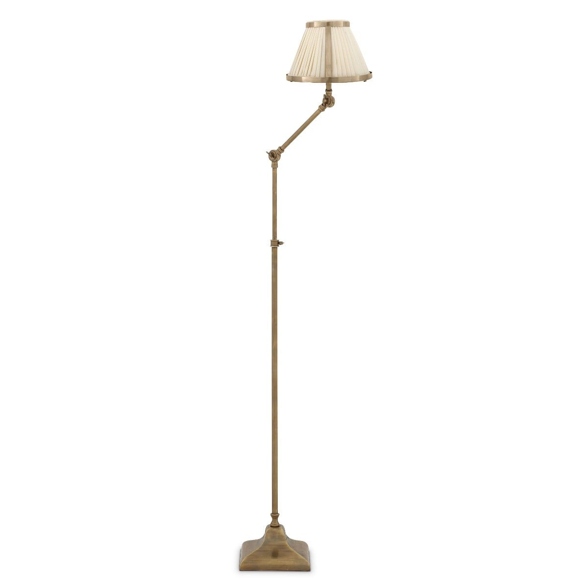 Eichholtz Floor Lamp Brunswick - Antique brass finish