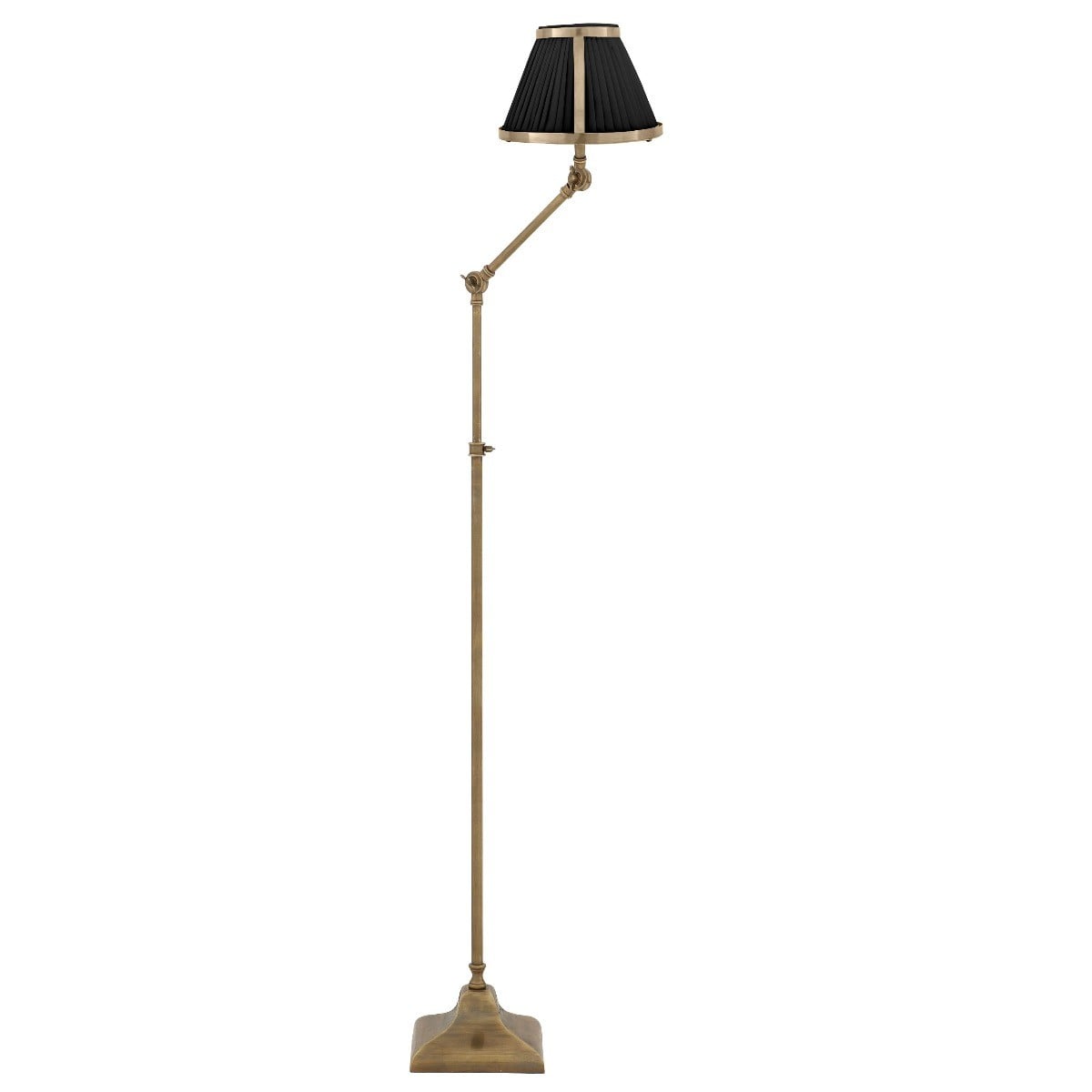 Floor Lamp Brunswick - Antique Brass Finish