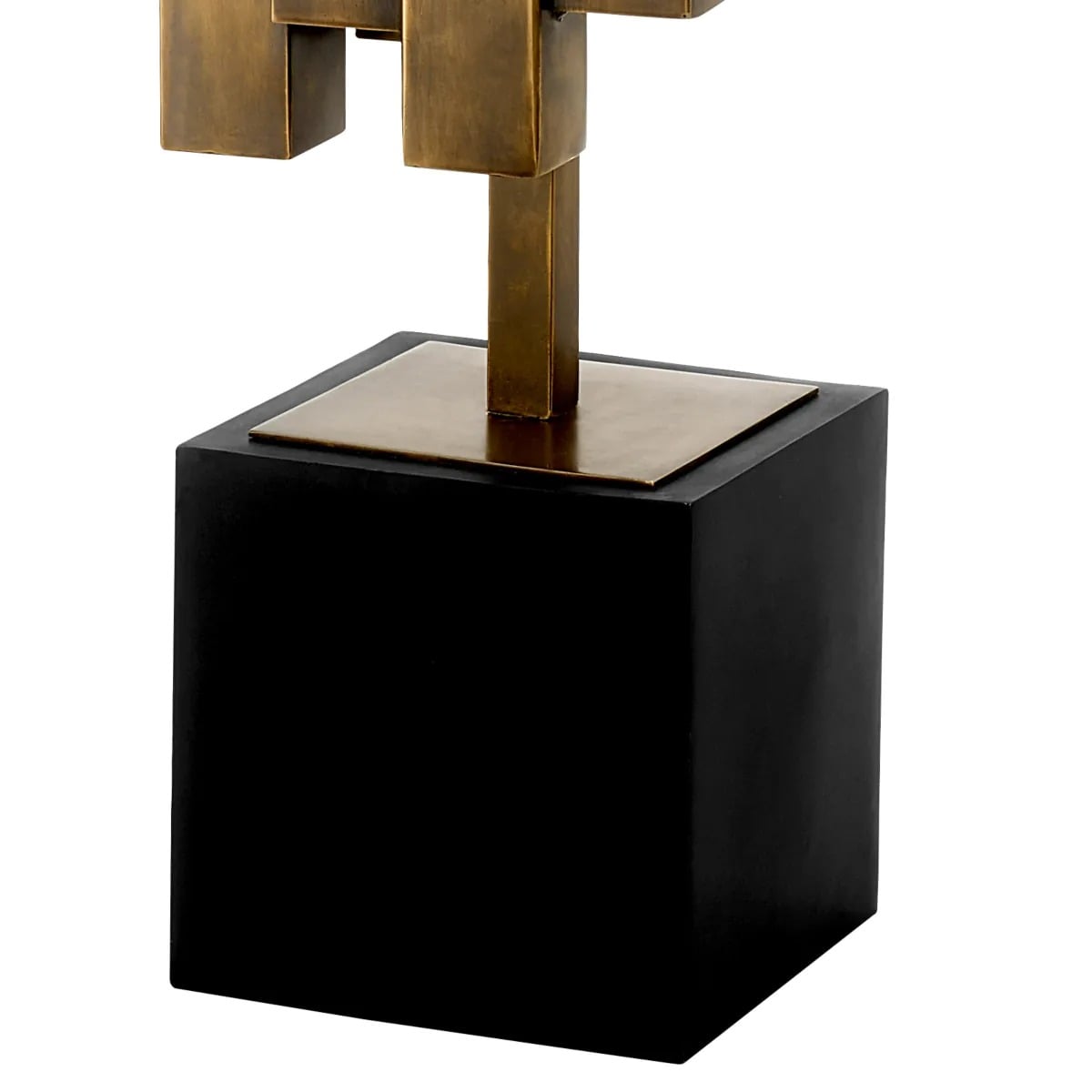 Table Lamp Beau Rivage in Vintage Brass