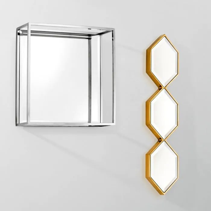 Mirror Saronno Gold