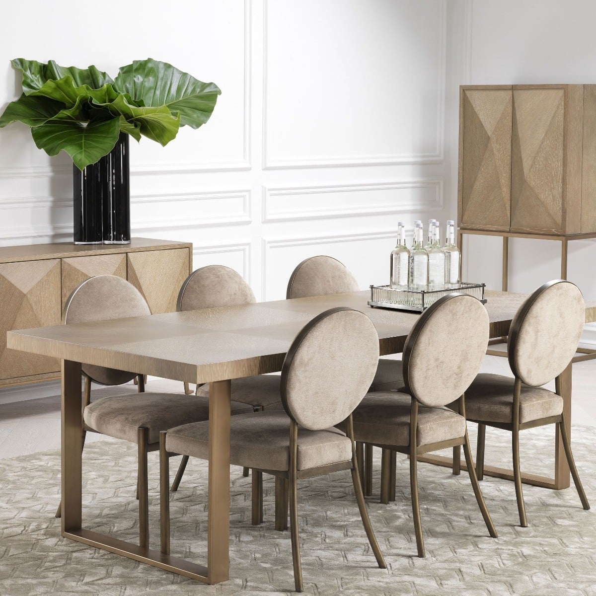 Remington Dining Table in Washed Oak - 230cm