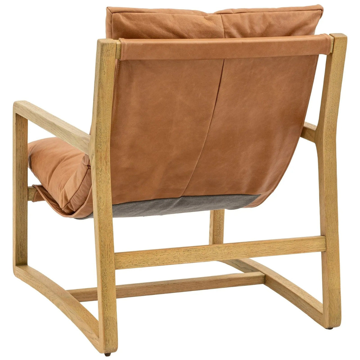 Burnetta Lounge Chair Vintage Brown Leather