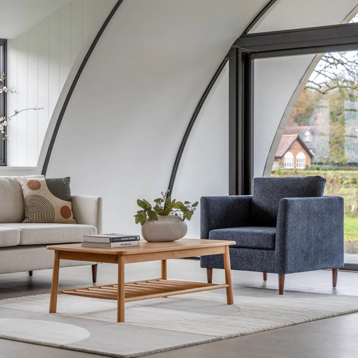 Oxford Armchair in Ink
