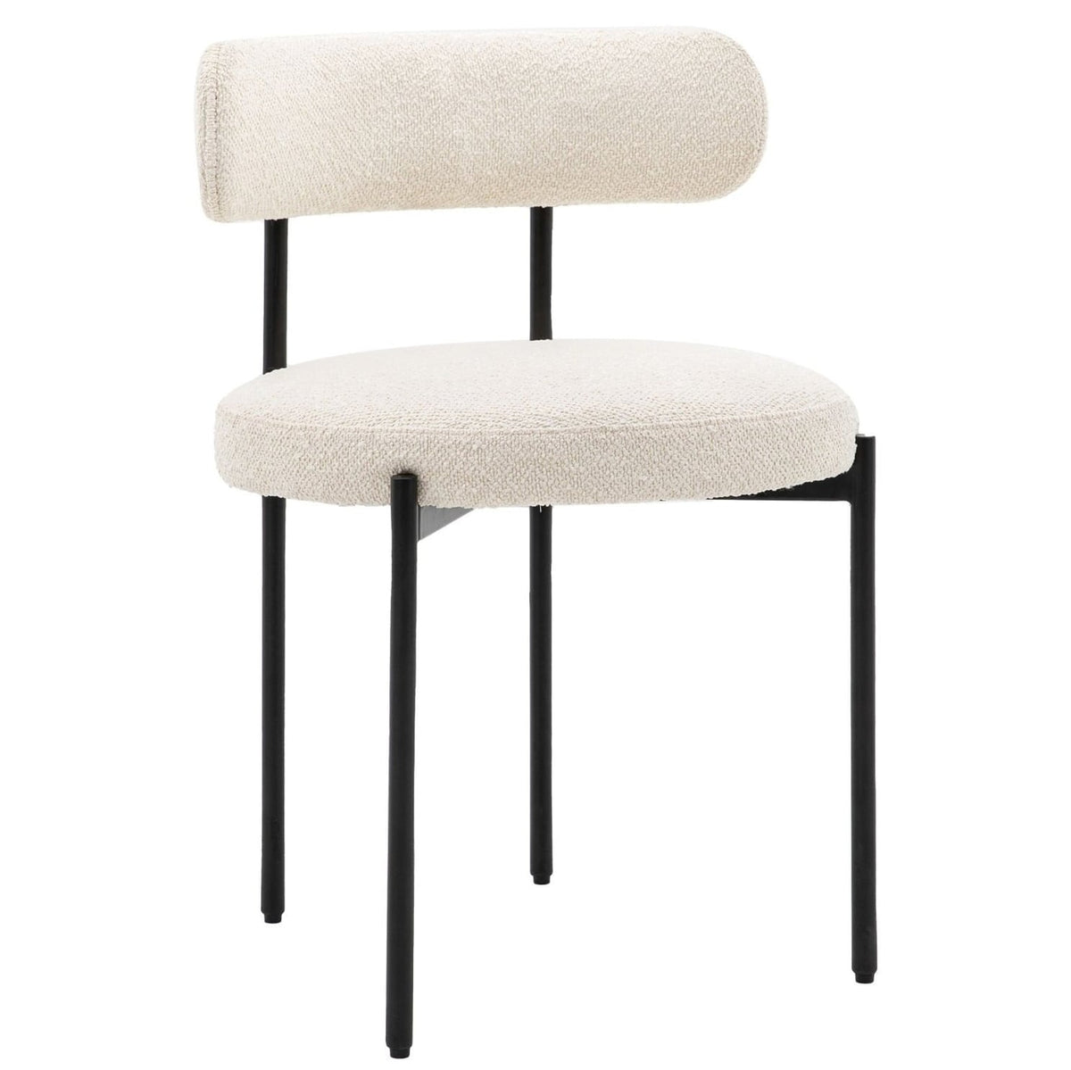 Avey Dining Chair in Vanilla - Set of 2