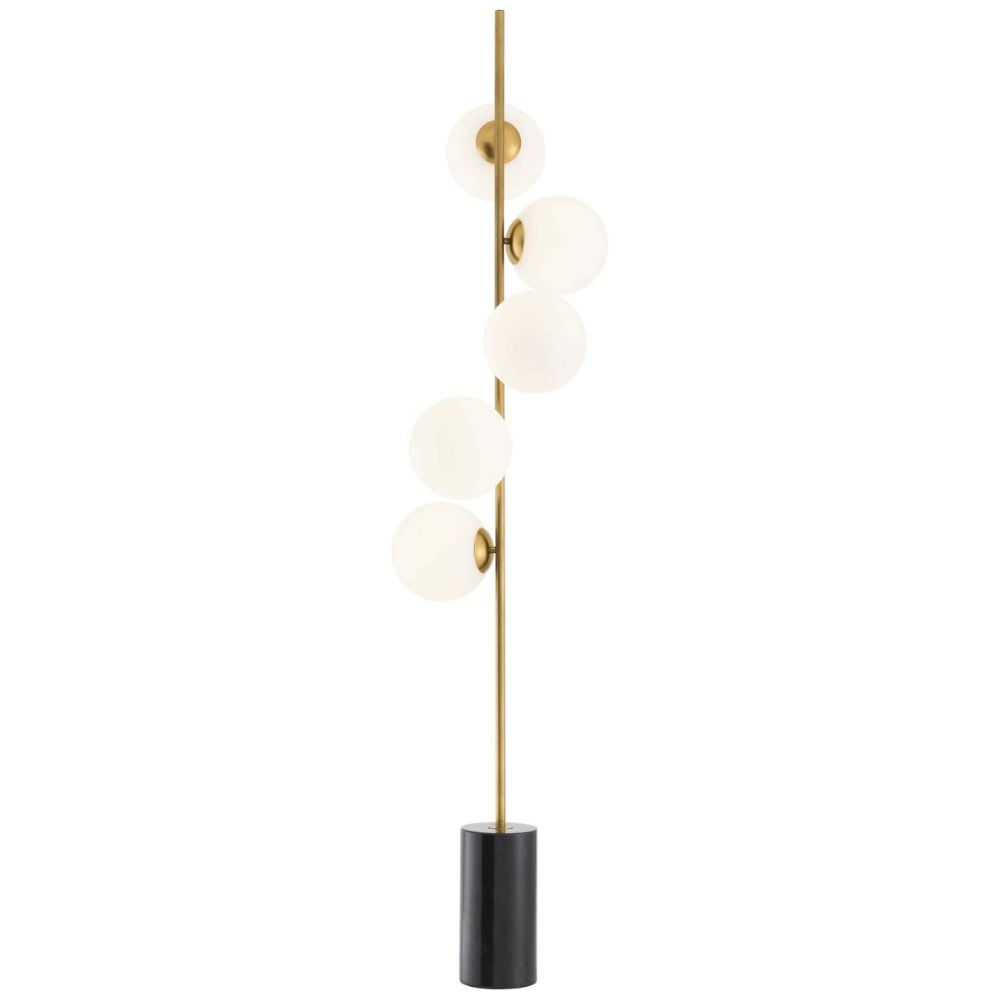 Tempo Floor Lamp - Brass Finish