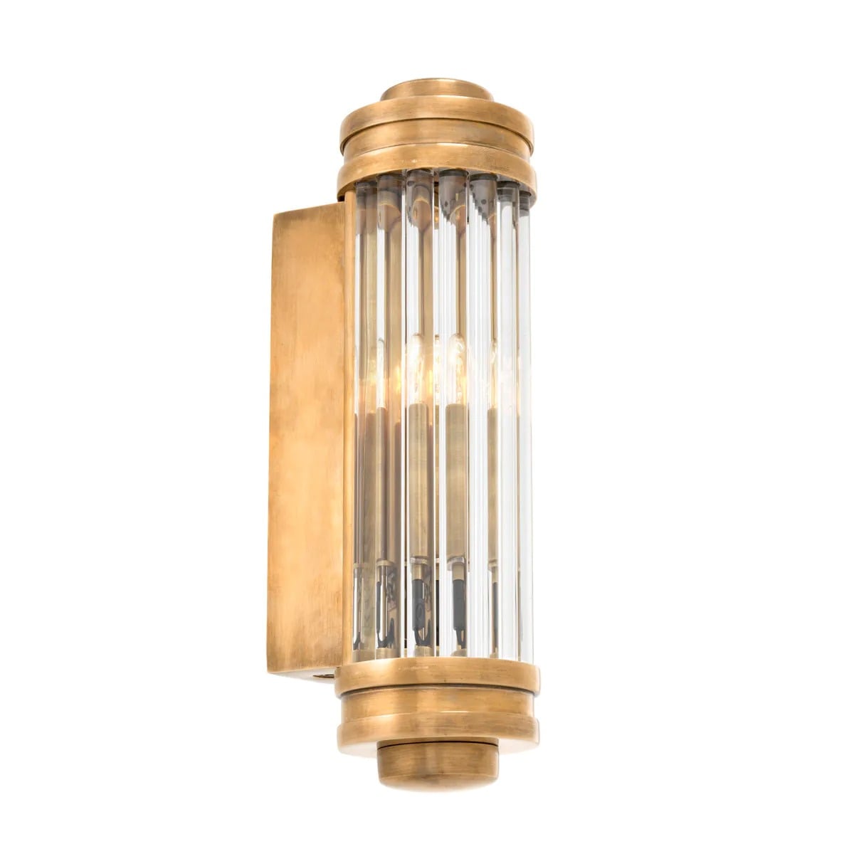 Wall Lamp Gascogne XS in Vintage Brass