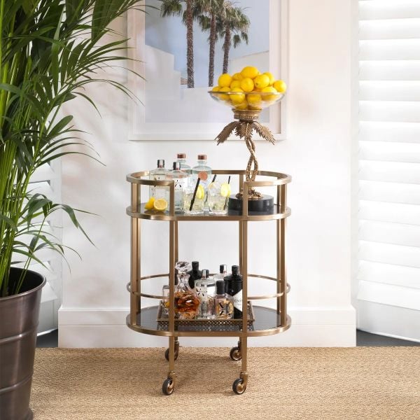 Trolley Townhouse in Brushed Brass