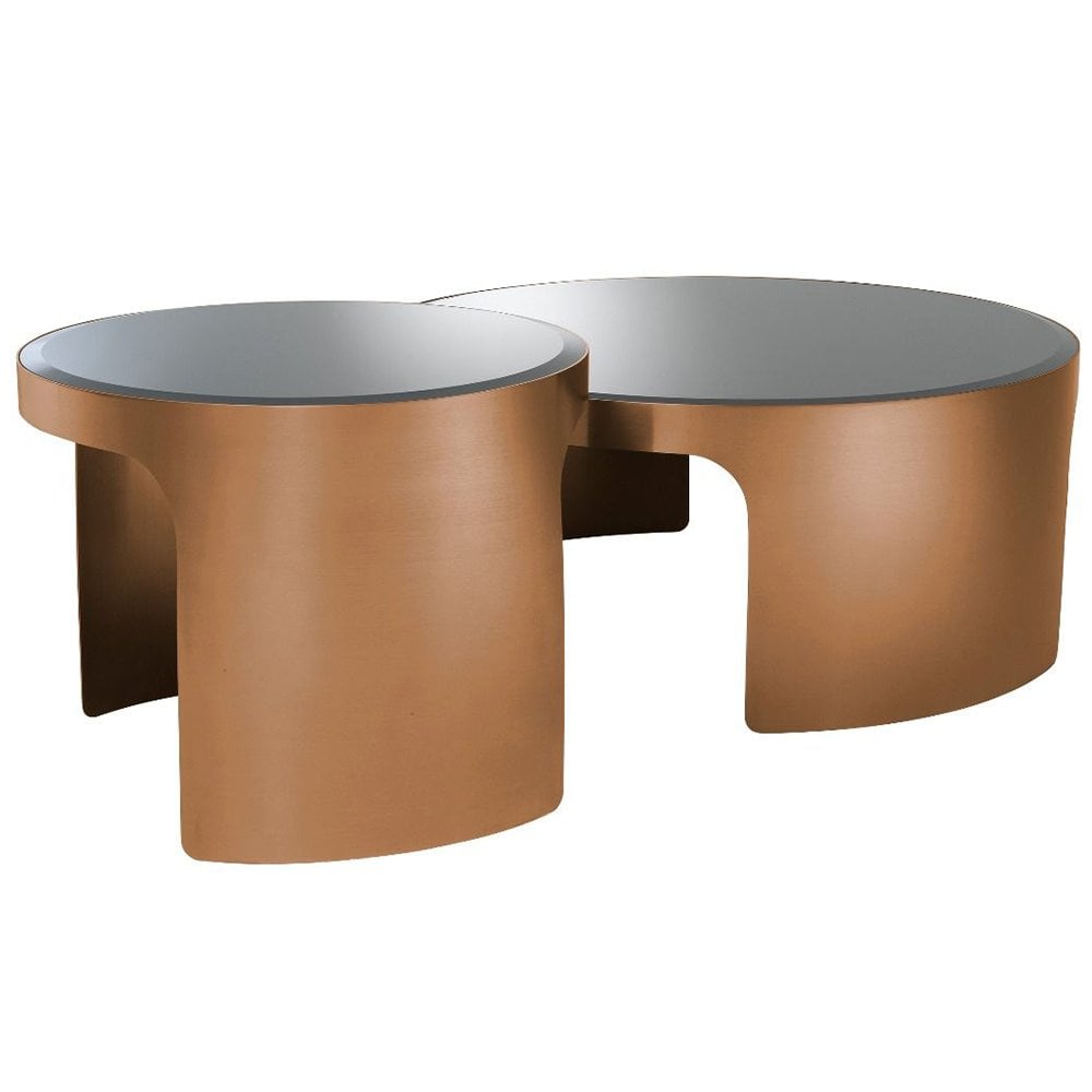 Piemonte Nesting Coffee Table - Copper