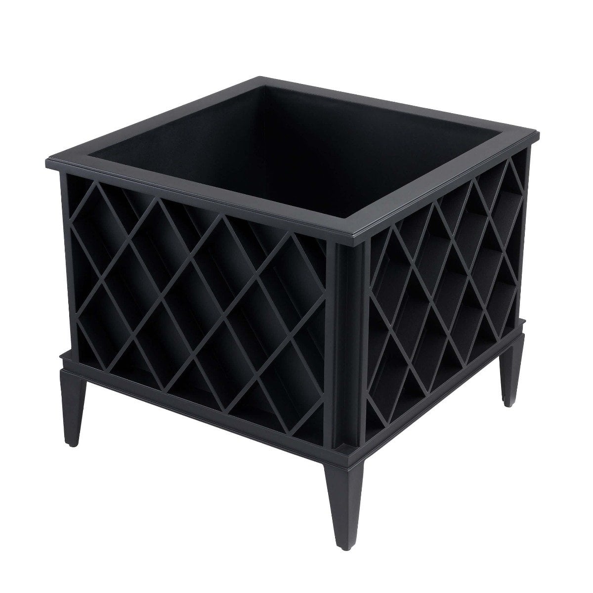 Ocean Club Outdoor Planter in Black