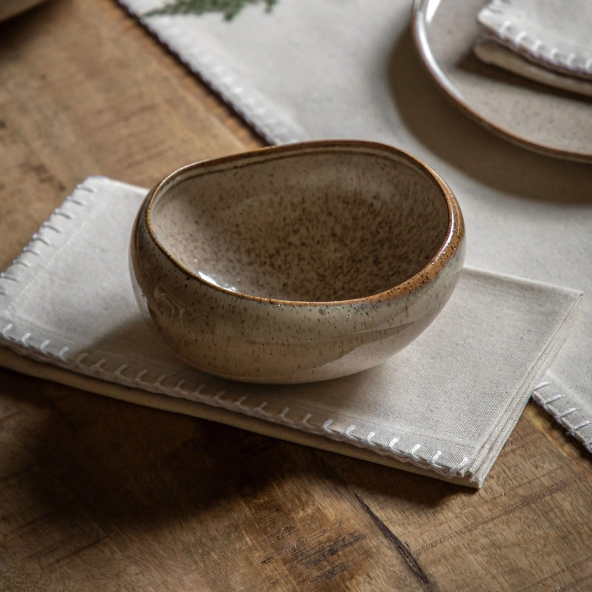 Speckle Glaze Bowl Oatmeal Set of 4