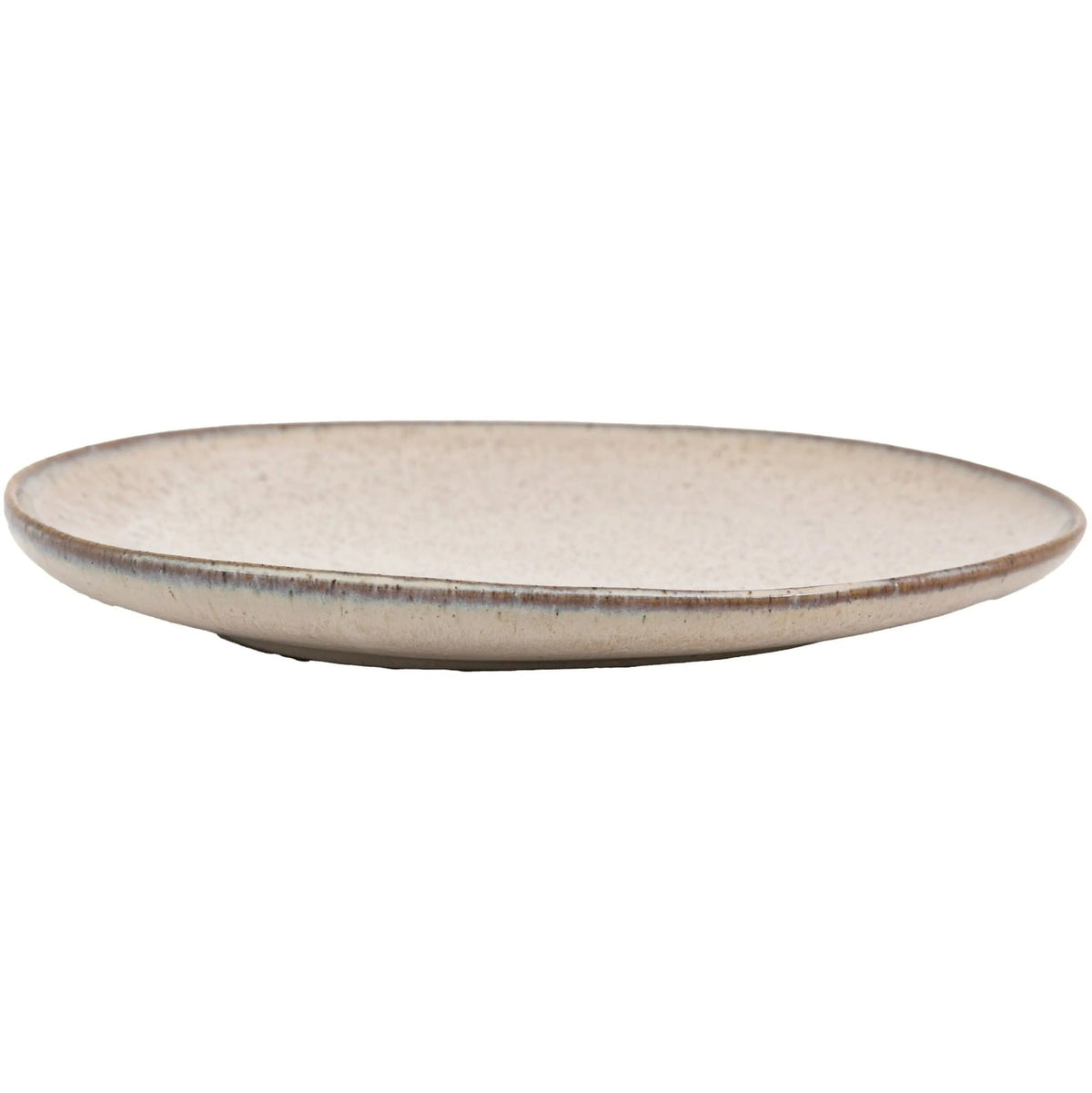 Speckle Glaze Side Plate Oatmeal Set of 4
