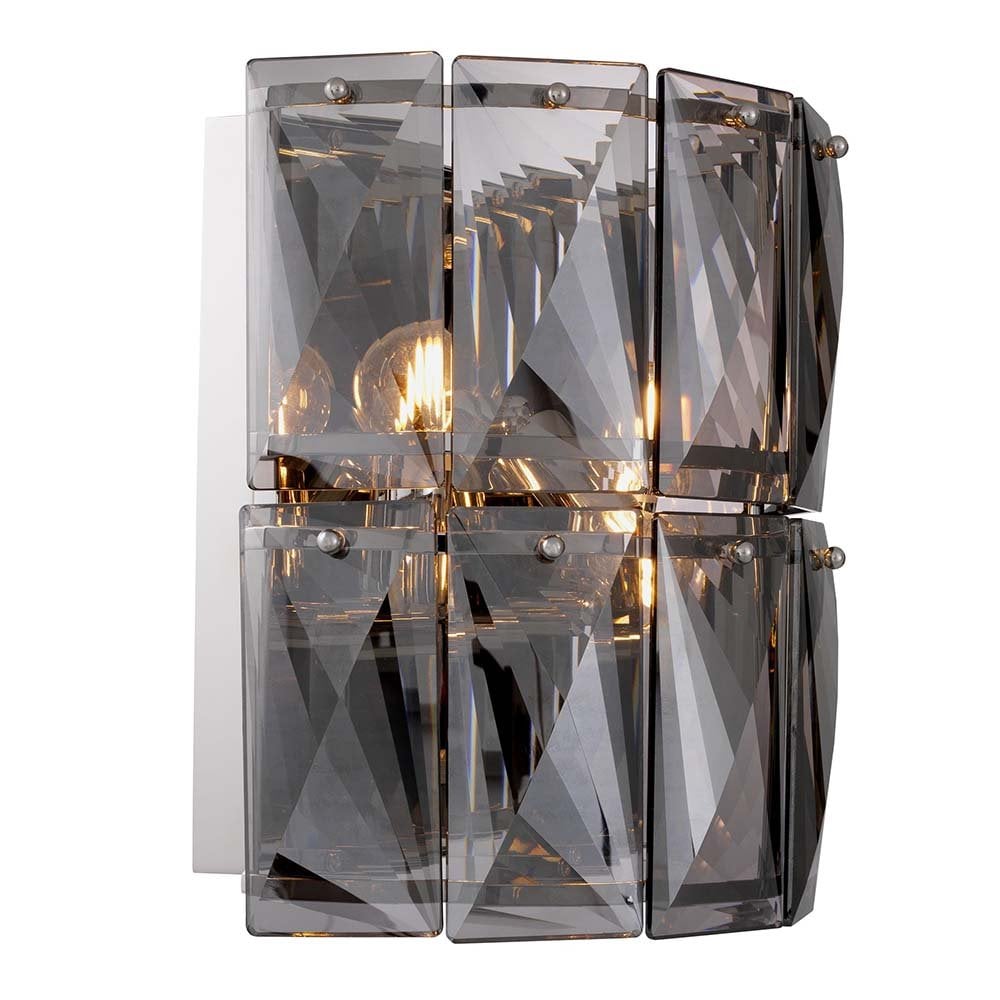 Amazone Wall Light in Smoke