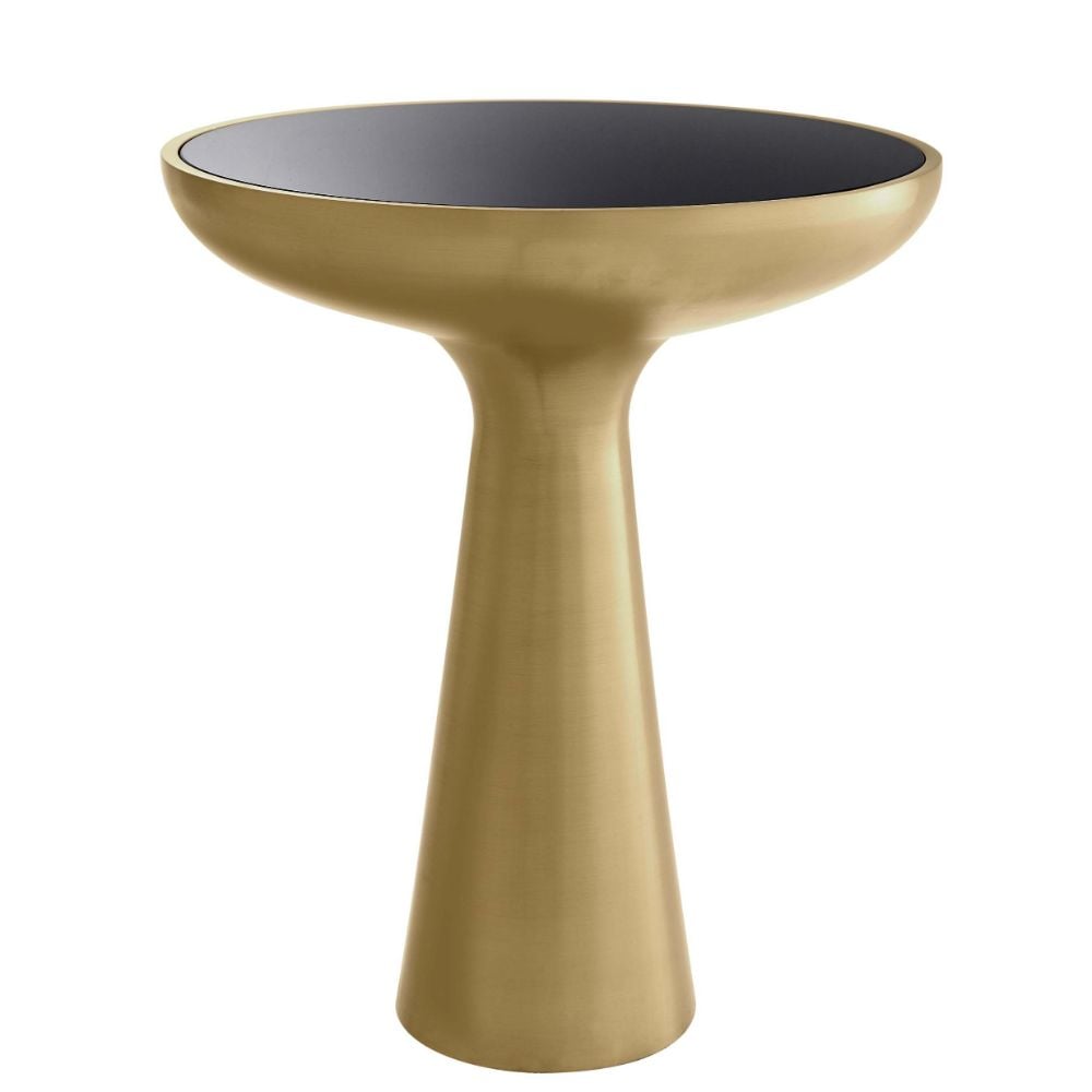 Lindos Brass Side Table - Low