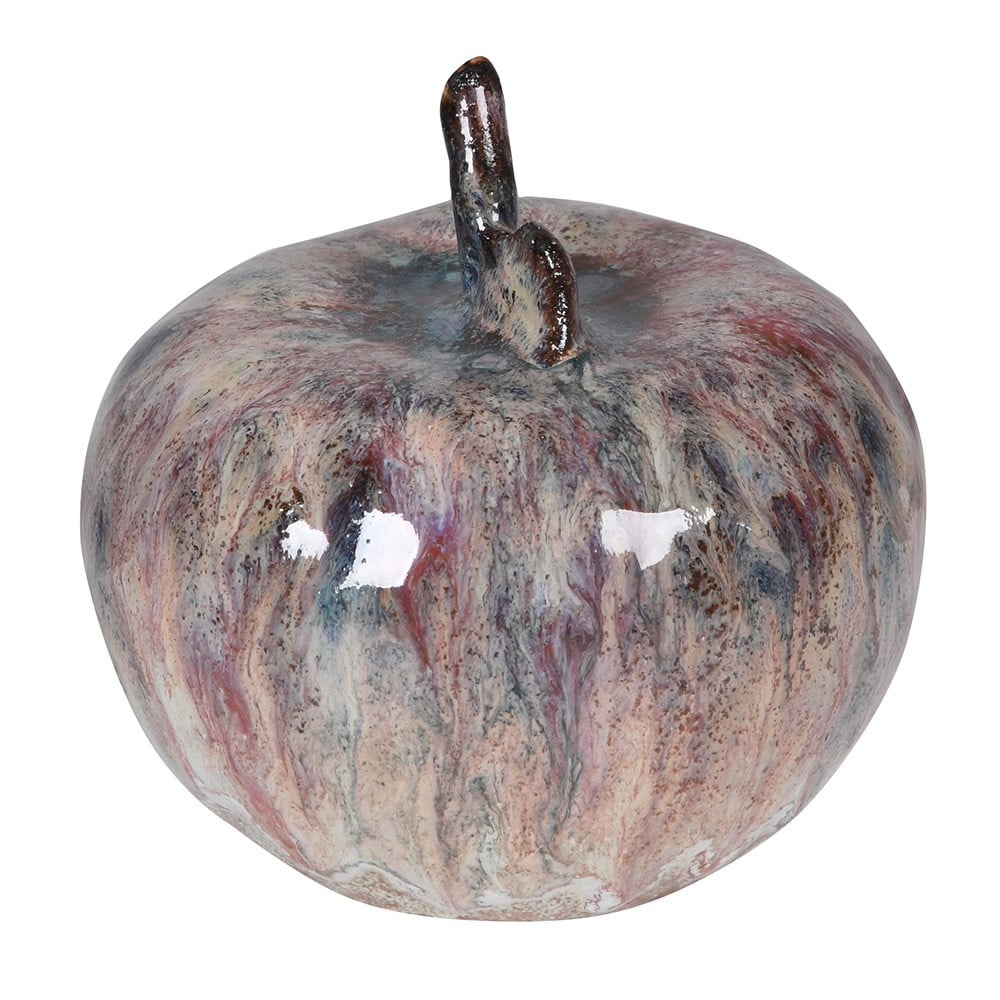 Brown Ombre Apple Ornament