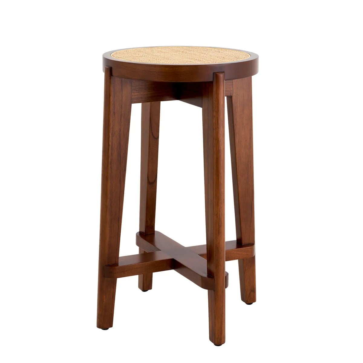 Counter Stool Dareau in Classic Brown