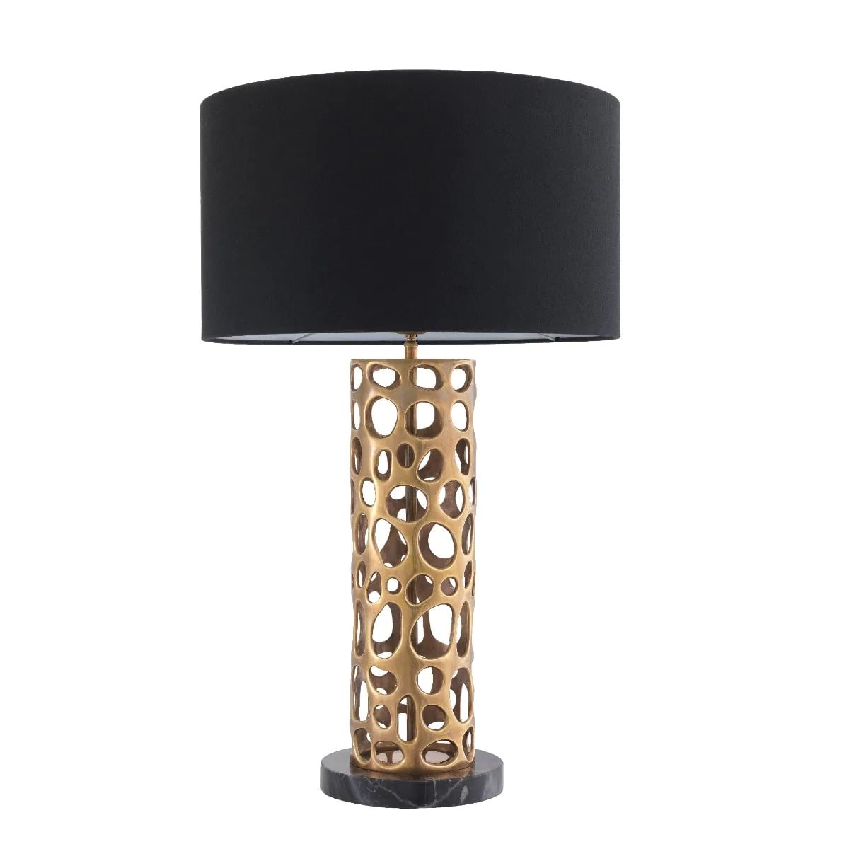 Table Lamp Dix in Vintage Brass