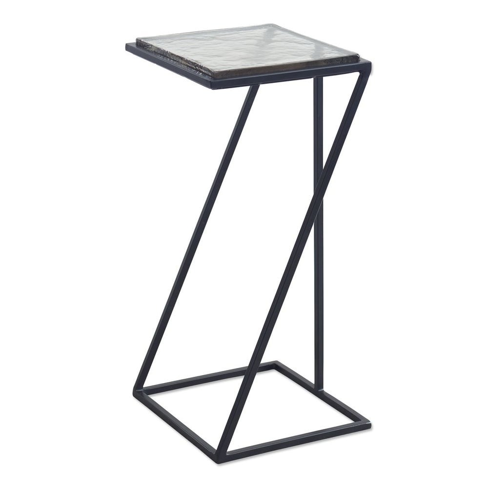 Chamber Square Side Table in Black