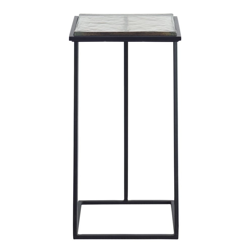 Chamber Square Side Table in Black