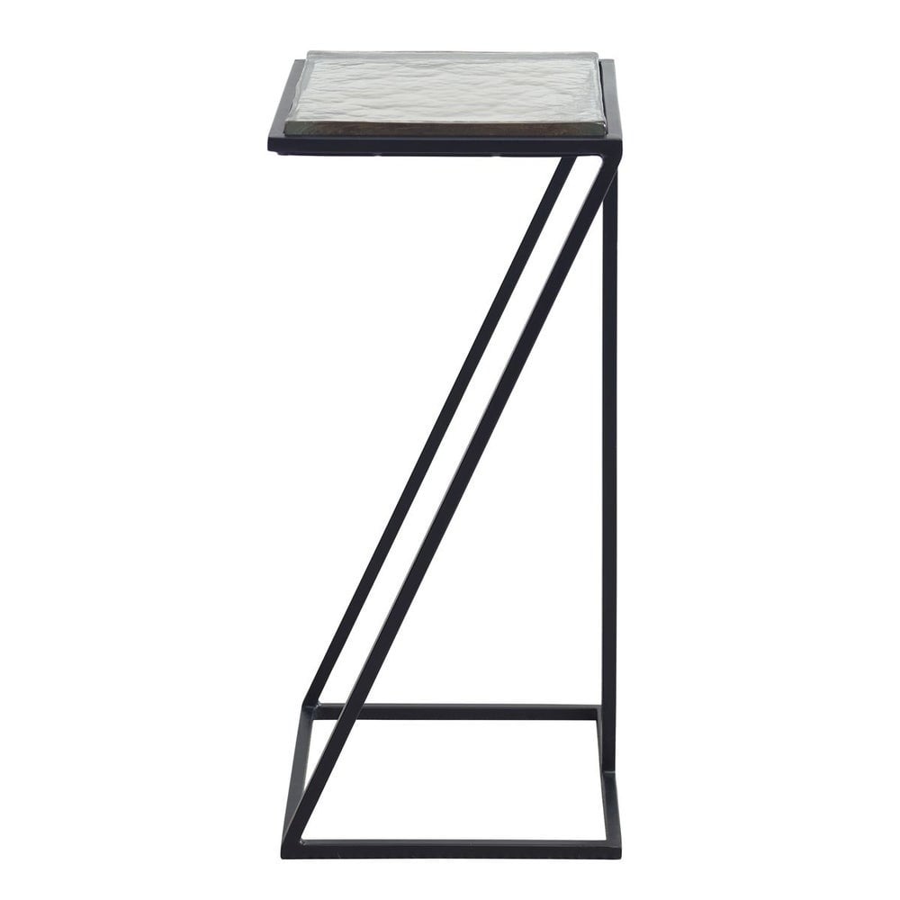 Chamber Square Side Table in Black