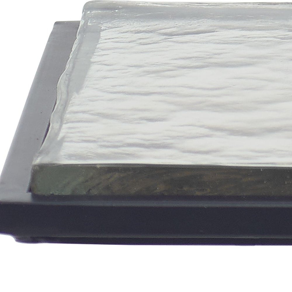 Chamber Square Side Table in Black