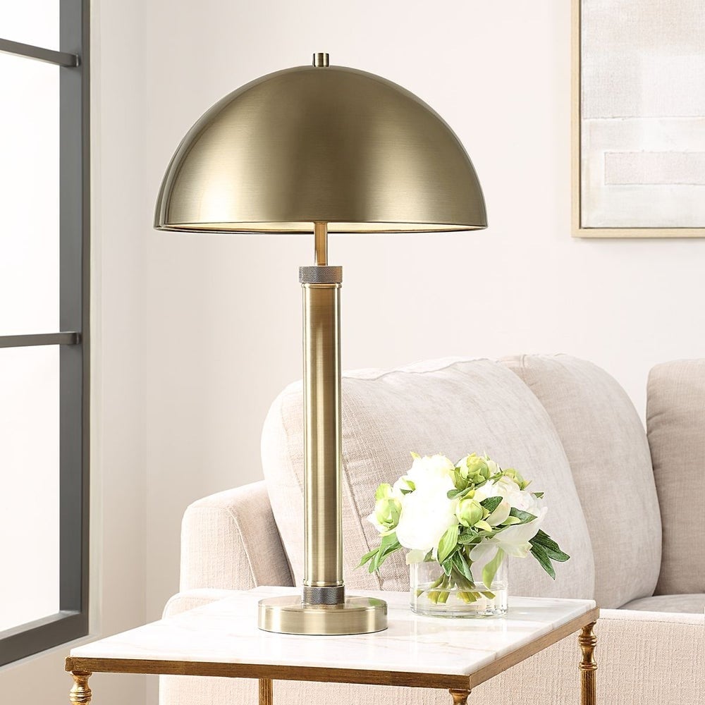 Charles Table Lamp in Antique Brass