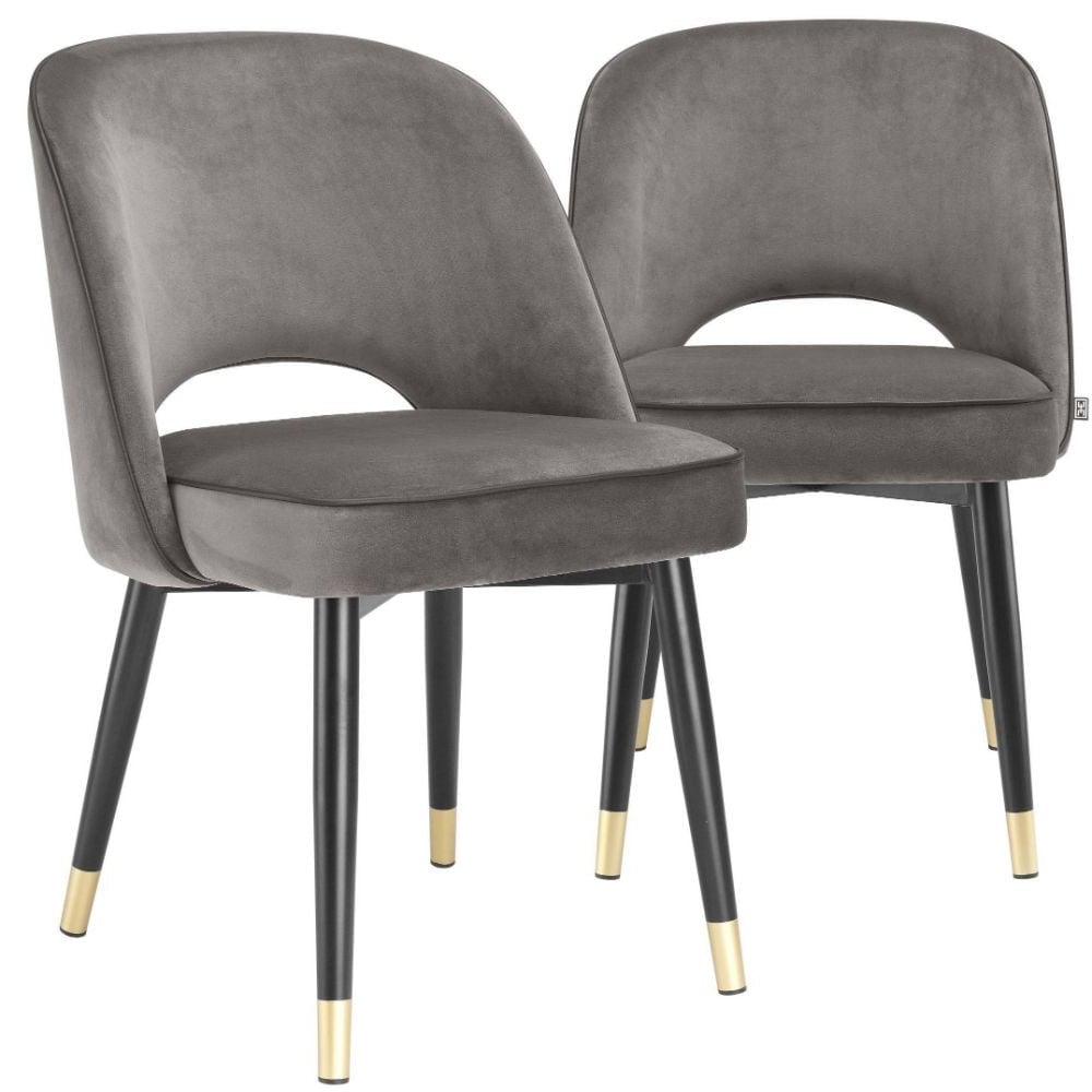 Cliff Dining Chairs in Grey - Set of 2
