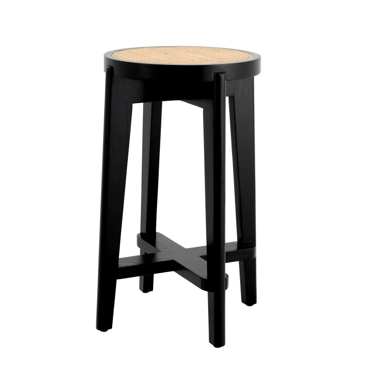 Dareau Counter Stool in Classic Black