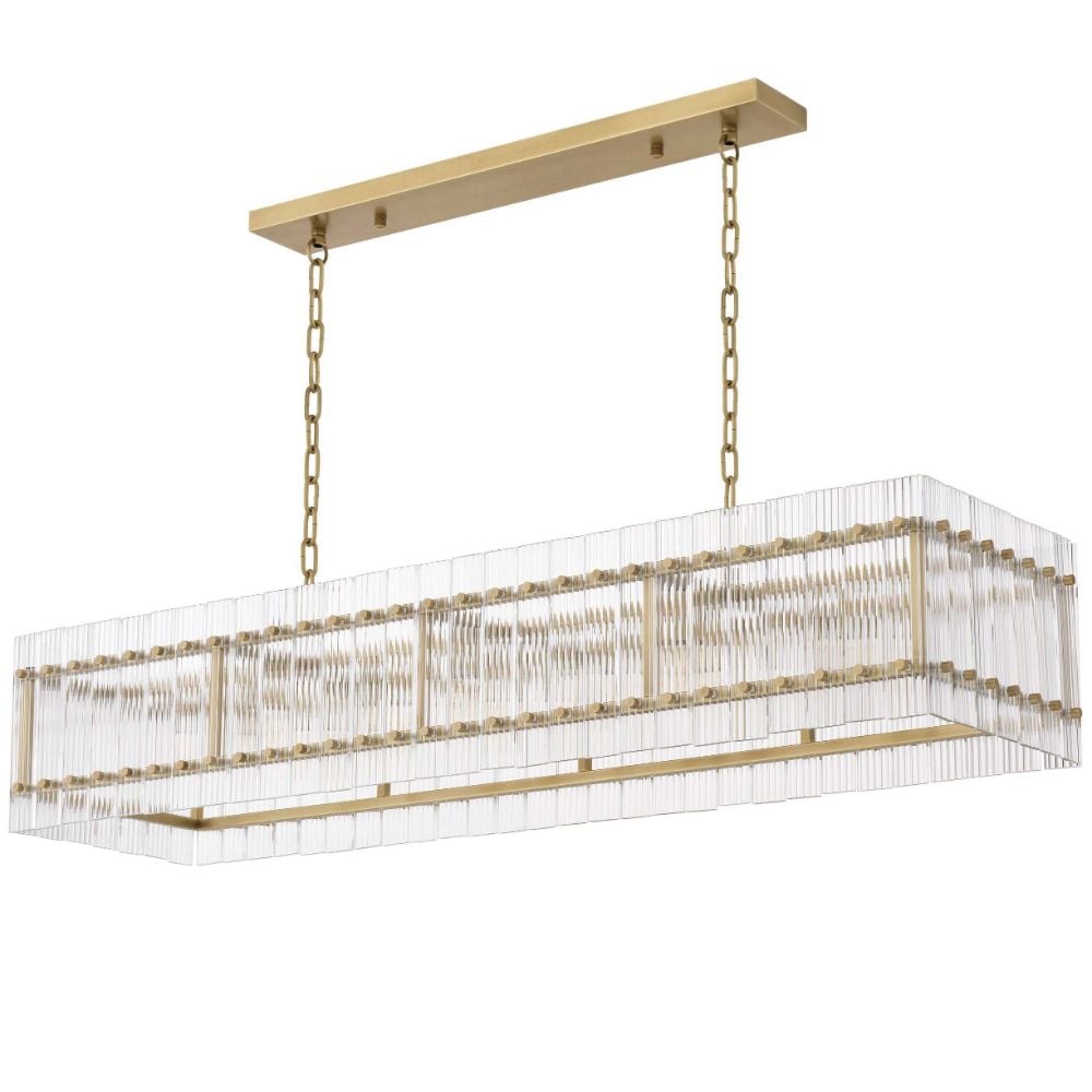 Ruby Rectangular Chandelier