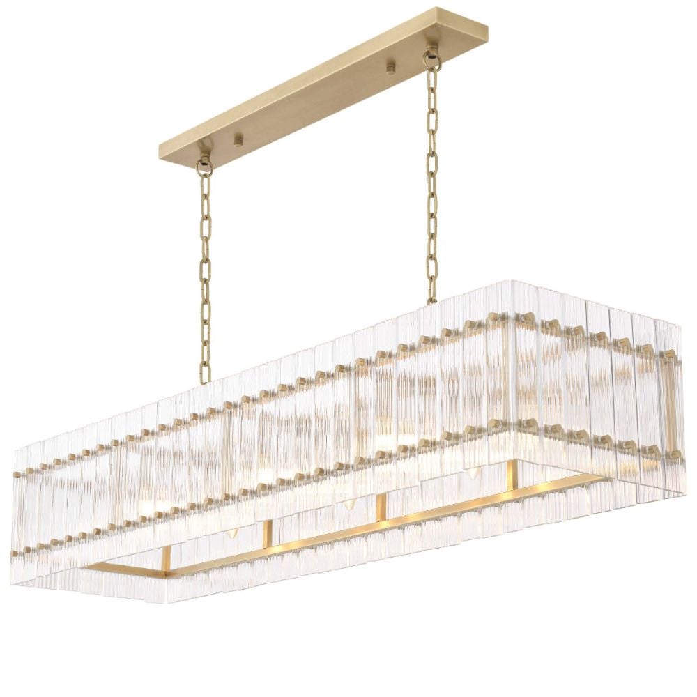 Ruby Rectangular Chandelier