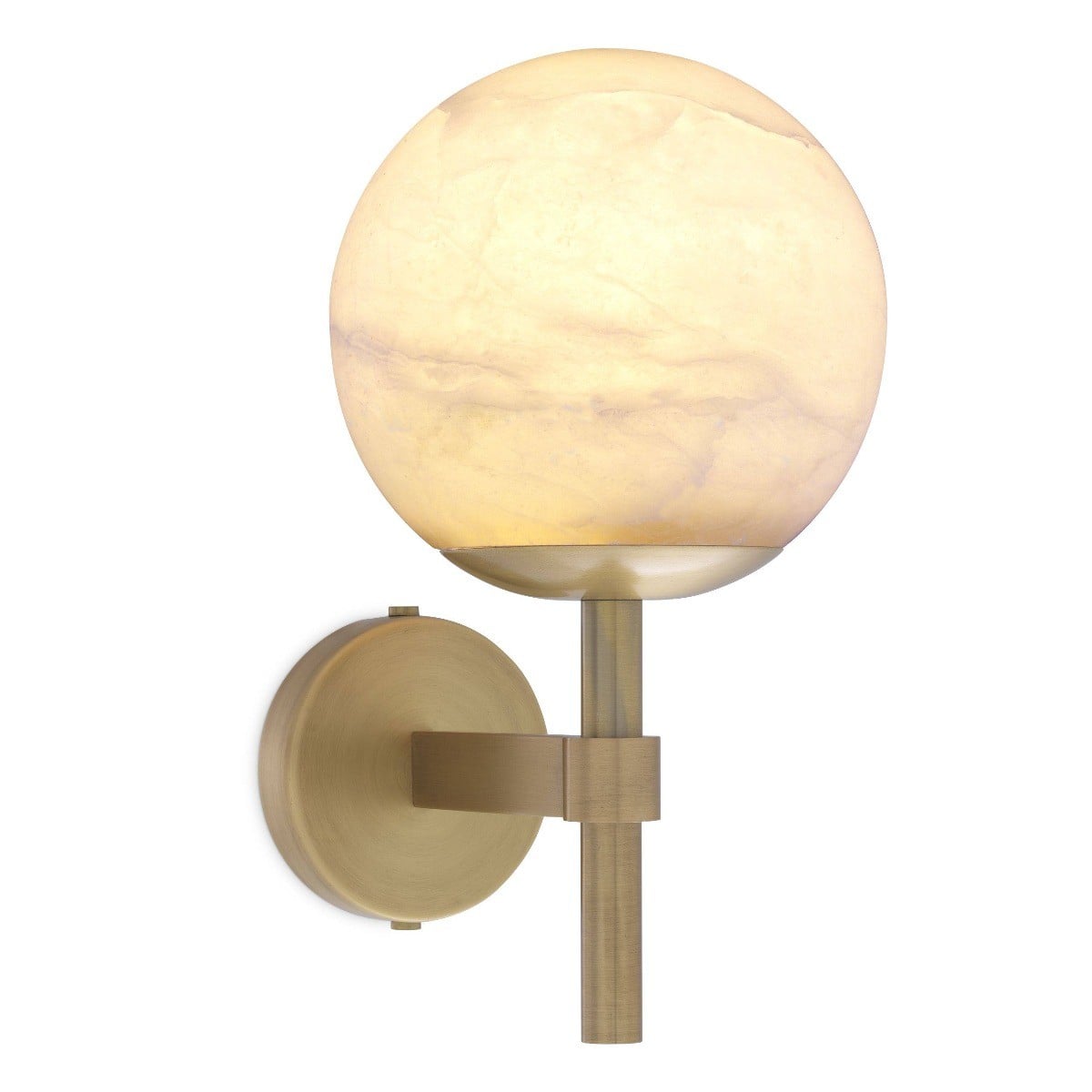 Jade Wall Light in Alabaster