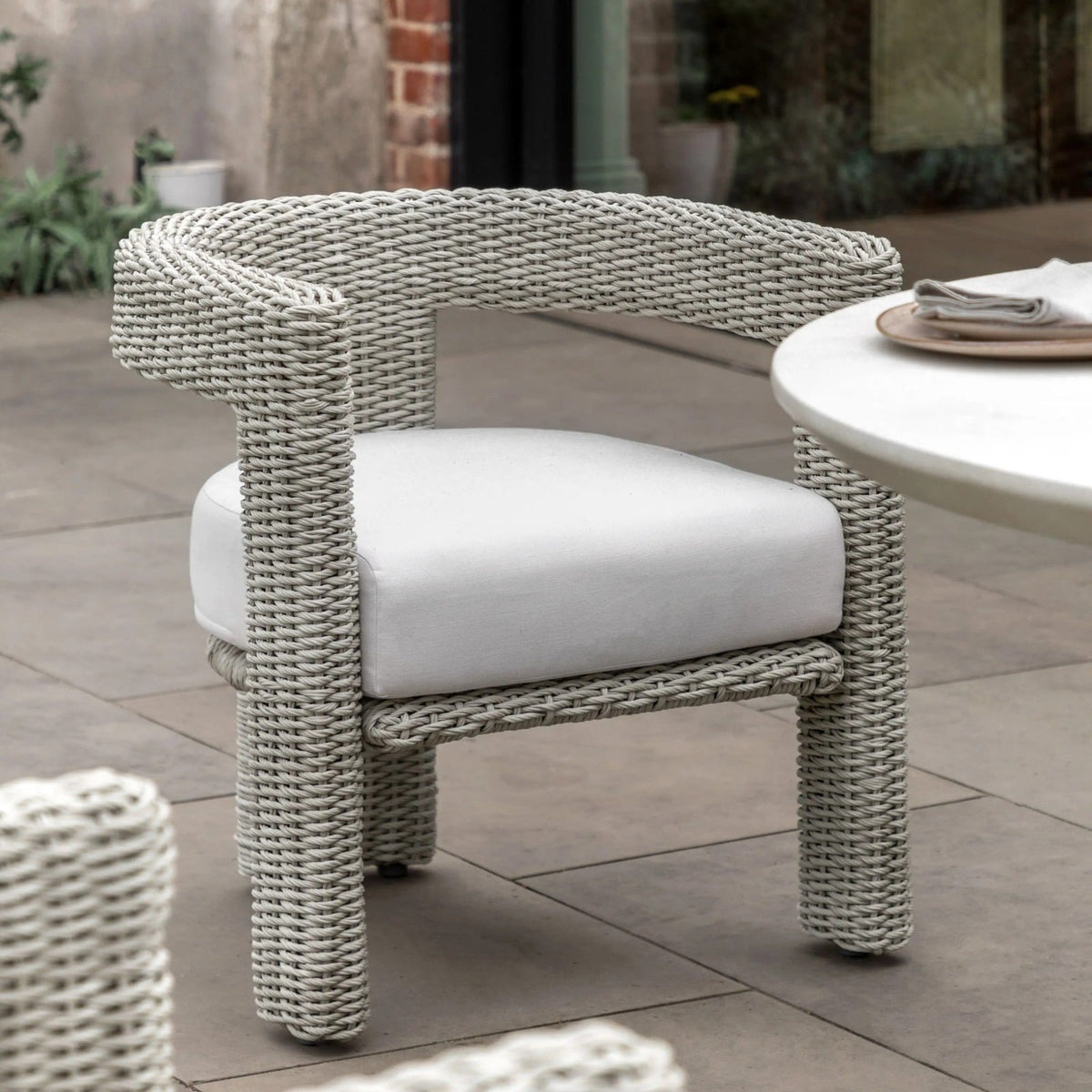 St Tropez Outdoor Dining Chair Set of 2