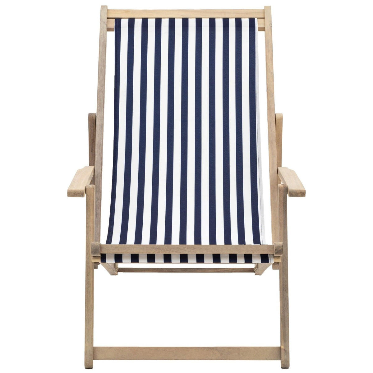 Crete Deck Chair in Navy Stripe