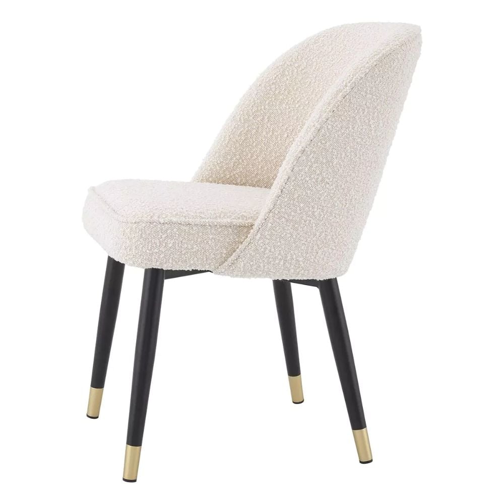 Cliff Dining Chairs in Boucle Cream - Set of 2