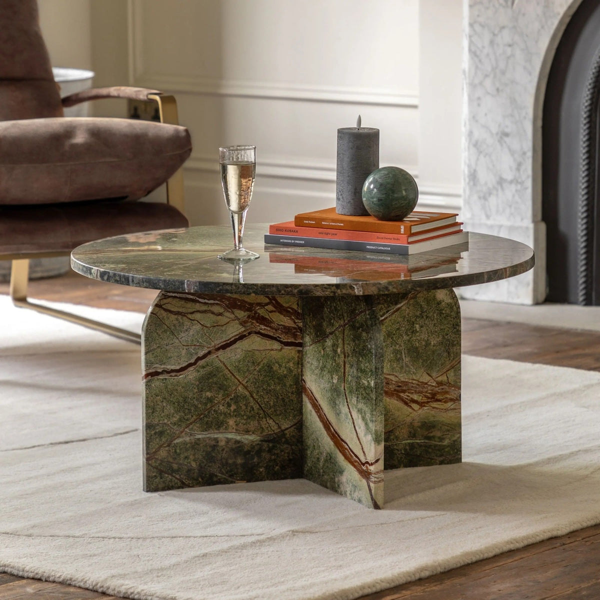 Rica Coffee Table in Ember
