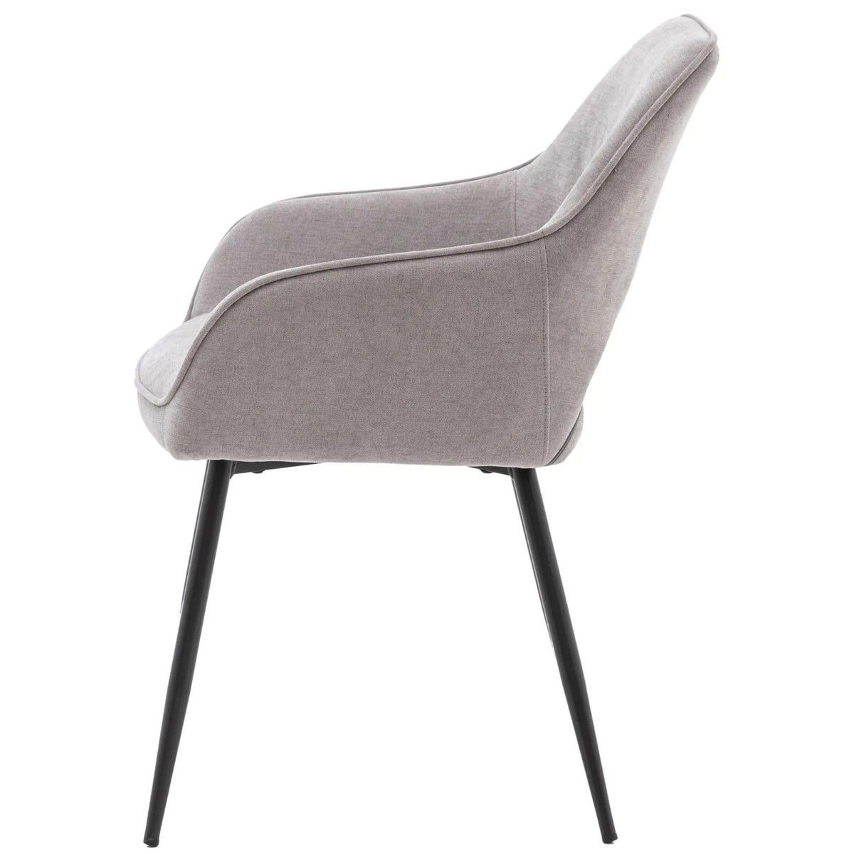 Ivana Dining Chair in Grey Set of 2