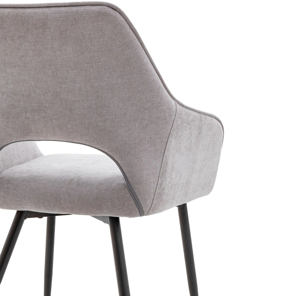 Ivana Dining Chair in Grey Set of 2