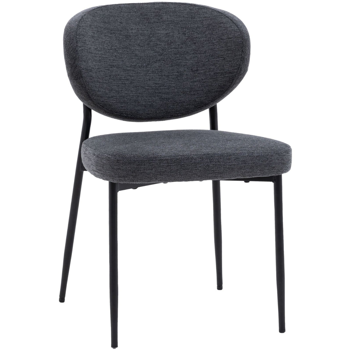Otto Dining Chair in Charcoal Set of 2