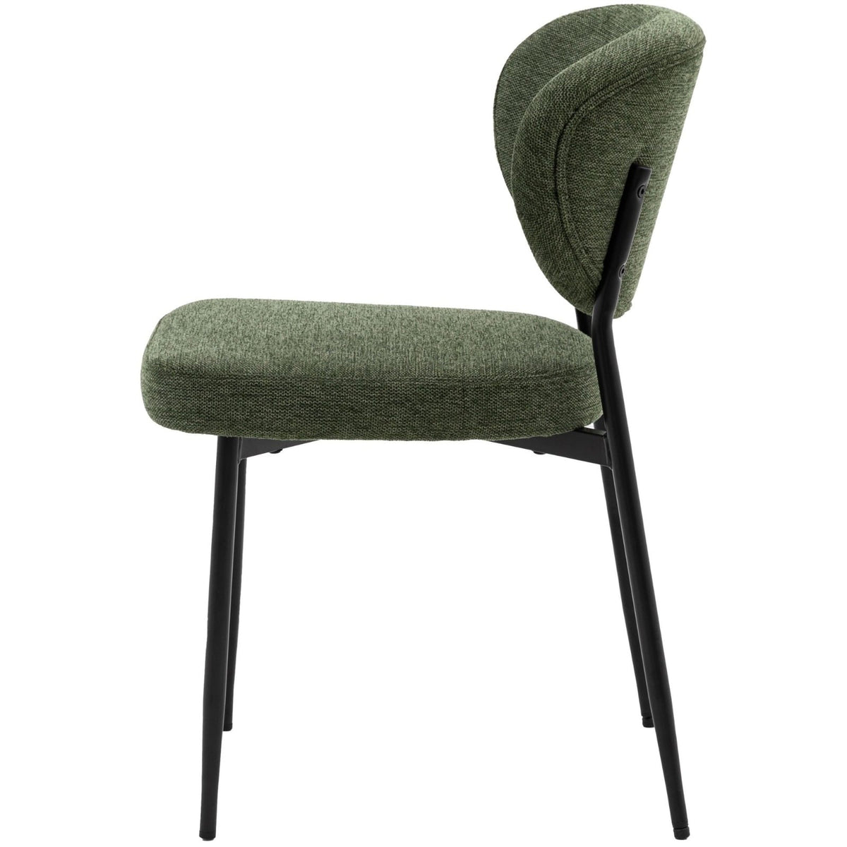 Otto Dining Chair in Green Set of 2